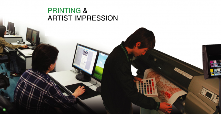 Printing and Artist Impression Printing and Artist Impression